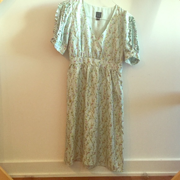 Cynthia Rowley sun dress. Size 0 Blue floral print
