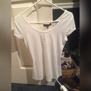 white tee