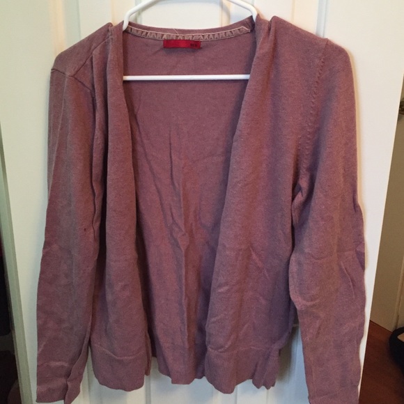 Purple Cardigan