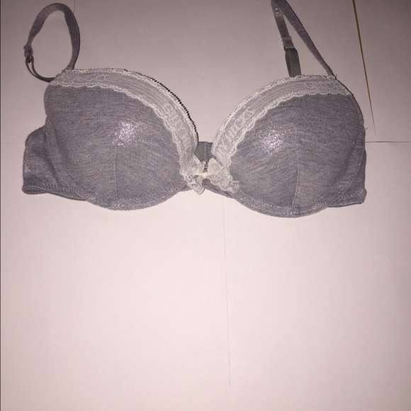 Gray Bra