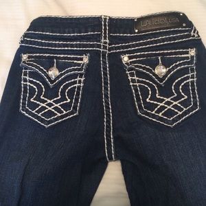 LA Idol boot cut jeans