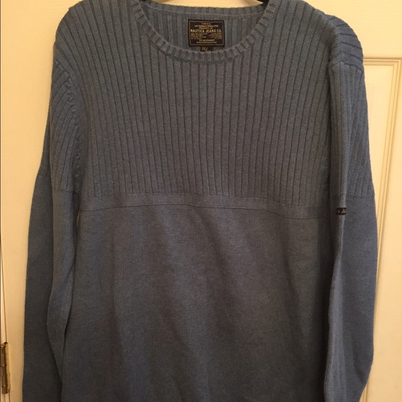 Nautica jeans blue sweater.