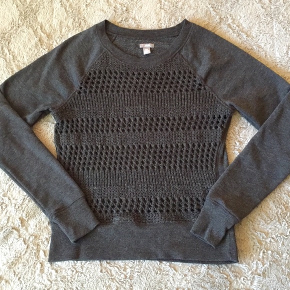 Aerie Knit Front Sweater
