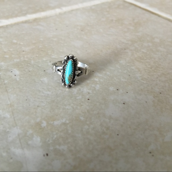 💍Sterling Silver Turquoise Ring. Size 6💍