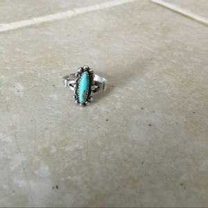 💍Sterling Silver Turquoise Ring. Size 6💍