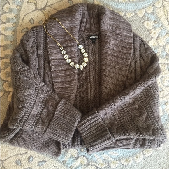 Express Cacoon Cardigan!