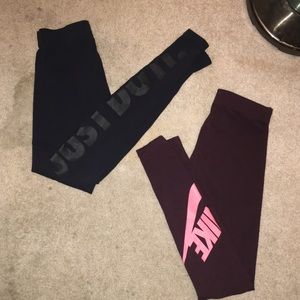 Nike "Just Do It" See a Logo leggings