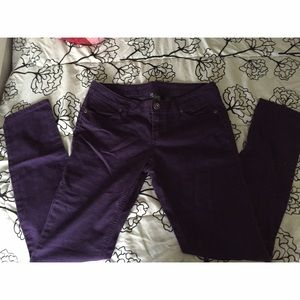 Purple Skinny Jeans