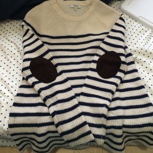 ❌BUNDLED❌Navy Striped Madewell Wool Sweater