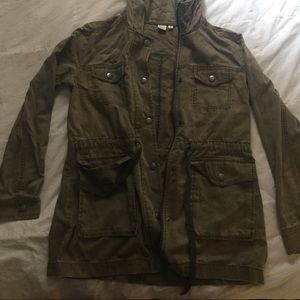 Olive/army green trench like coat