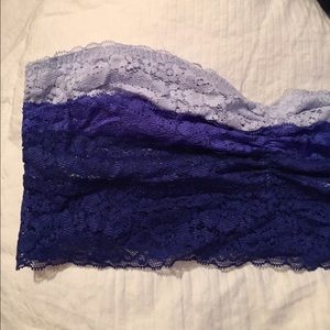 NWT Victoria's Secret blue bandeau 🐠