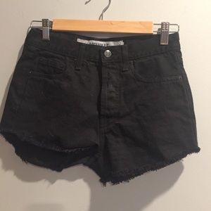 Brandy Melville cut off shorts.