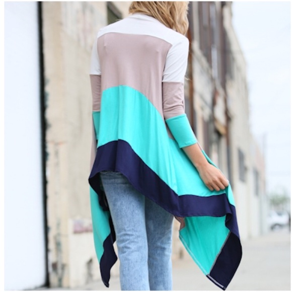 Colorblock Cardigan - Picture 3 of 4