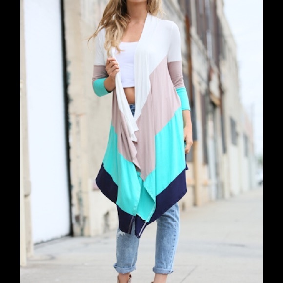 Colorblock Cardigan - Picture 4 of 4