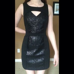 Black party/semi formal dress