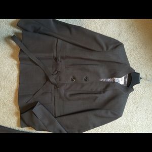 Medium Brown Pants Suit. What a beauty!