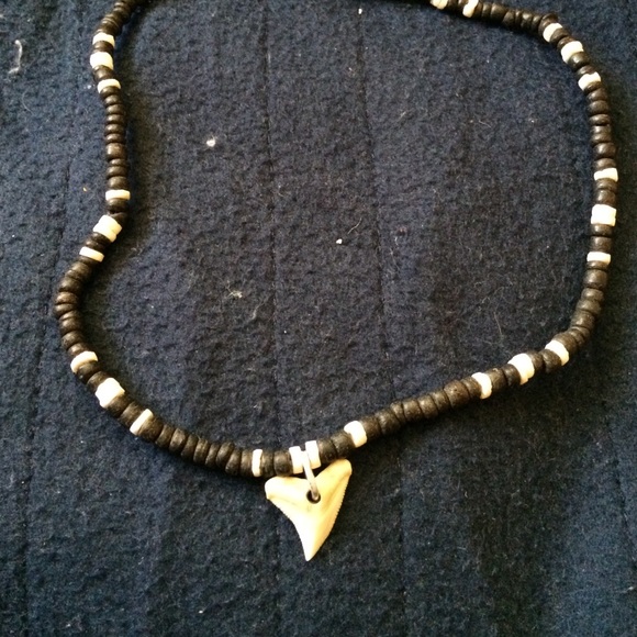Shark tooth necklace