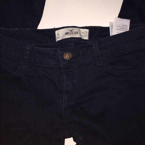 Dark navy blue jeans