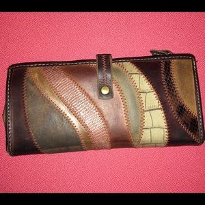 Leather Fossil wallet