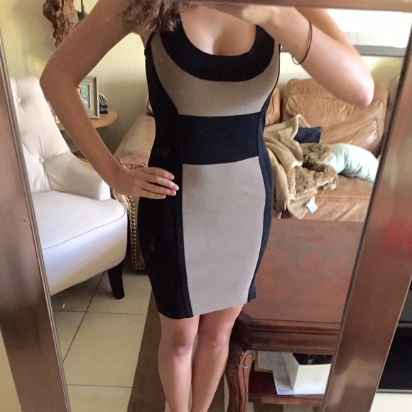 SOLD- BCBG bandage dress