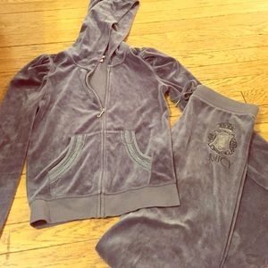 Super cute and comfy Juicy Couture track suit!!