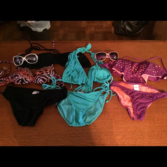 Swim suits and sunglasses bundle!!