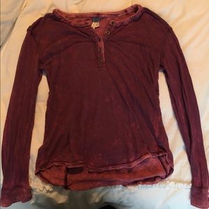 Free people long sleeve