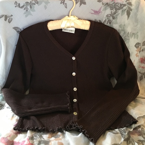🚫SOLD🚫 Vintage style Forever 21 knit cardigan