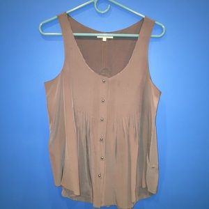 Madewell Silk Gray Tank