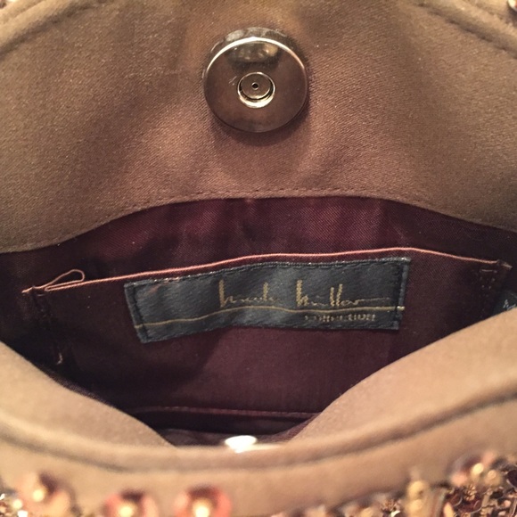 Nicole Miller beaded handbag - Picture 3 of 4