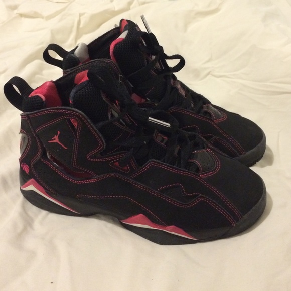 Jordan true flight - black pink