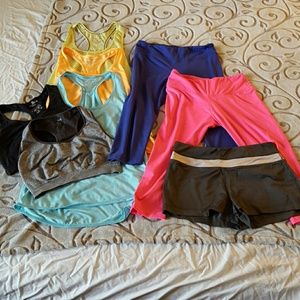 LARGE BUNDLE of 8!!! Athletic gear!!