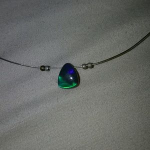 Floating Opal Necklace