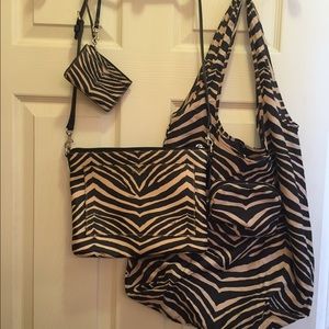 Authentic zebra Coach bundle!