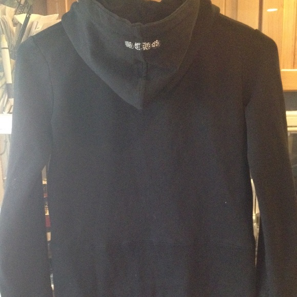 Sale Bcbg black zip up hoodie - Picture 2 of 4