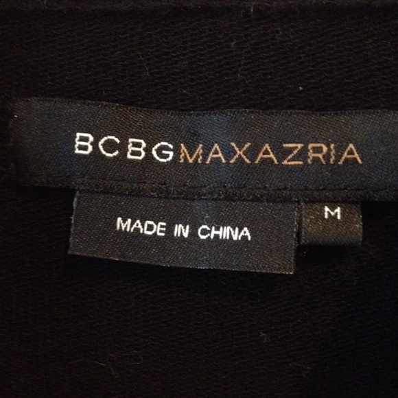 Sale Bcbg black zip up hoodie - Picture 4 of 4