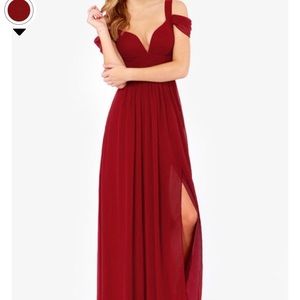 Beautiful, red, long dress!