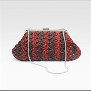 Dolce and Gabbana Miss Curly Pleated Clutch