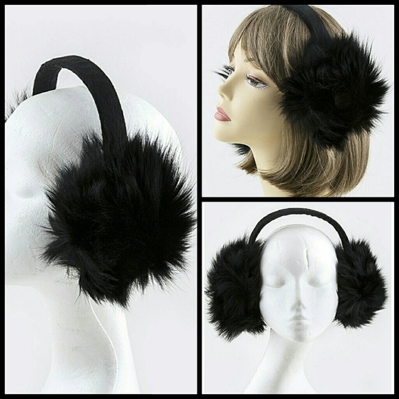 HP |⭐ Luxurious Fox Fur Earmuffs - Picture 2 of 2