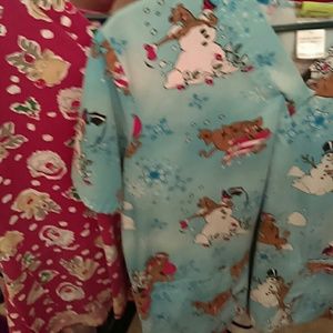 Ladies scrub tops