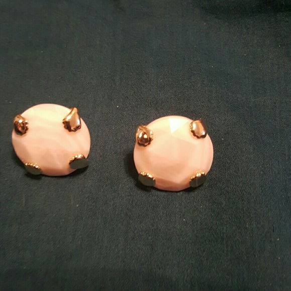 Kendra Scott White Hillary Earrings