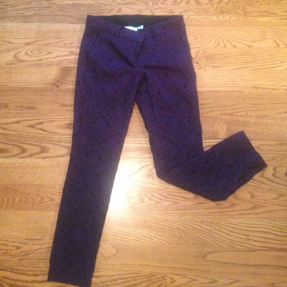 Kenar Blue Textured Trousers