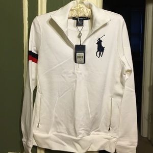 Ralph Lauren Golf half zip sweater