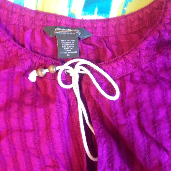 Eddie Bauer peasant top - Picture 2 of 3
