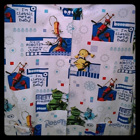 Movie Bots nursing scrub