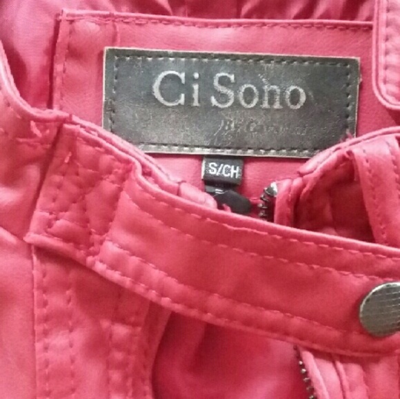 Red Leather jacket - Picture 2 of 4