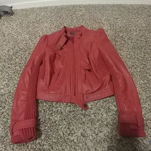 Red Leather jacket