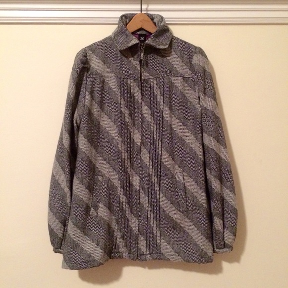 Striped Industry Coat