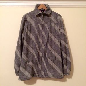 Striped Industry Coat