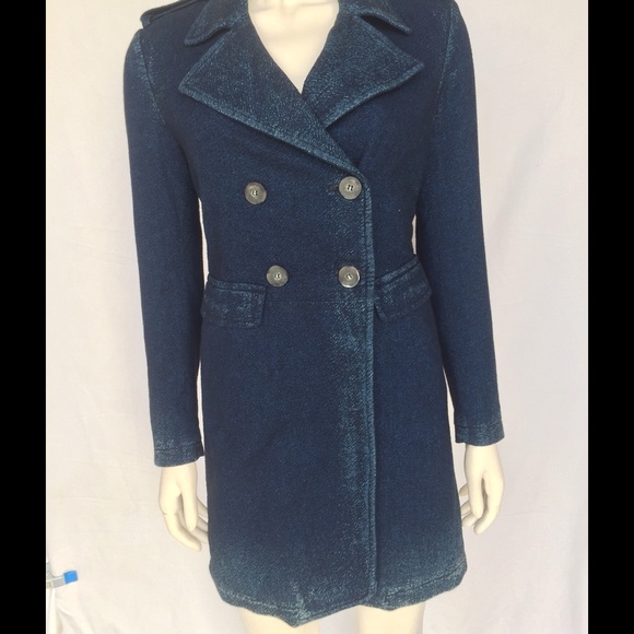 Diesel- Mylene Jacket, color-denim blue, size-XS, - Picture 2 of 4